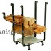 Enclume Rectangular Log Rack  Hammered Steel - B00063QNXY